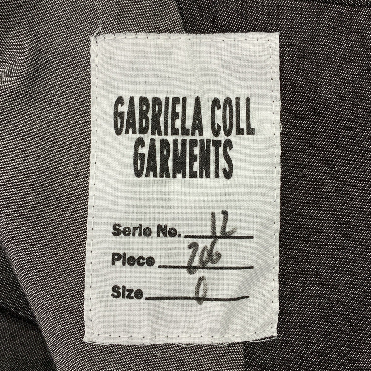GABRIELA COLL GARMENTS / 가브리엘라 콜 가멘츠 | 울트라 파인 데님 재킷 | 0 |