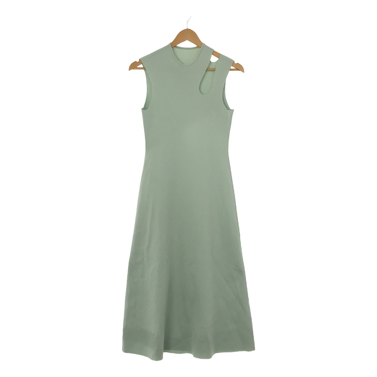 【美品】  Mame Kurogouchi / マメクロゴウチ | 2022SS | Hole Knitted Dress / ホールニットドレス ワンピース | 1 | PALE GREEN | レディース