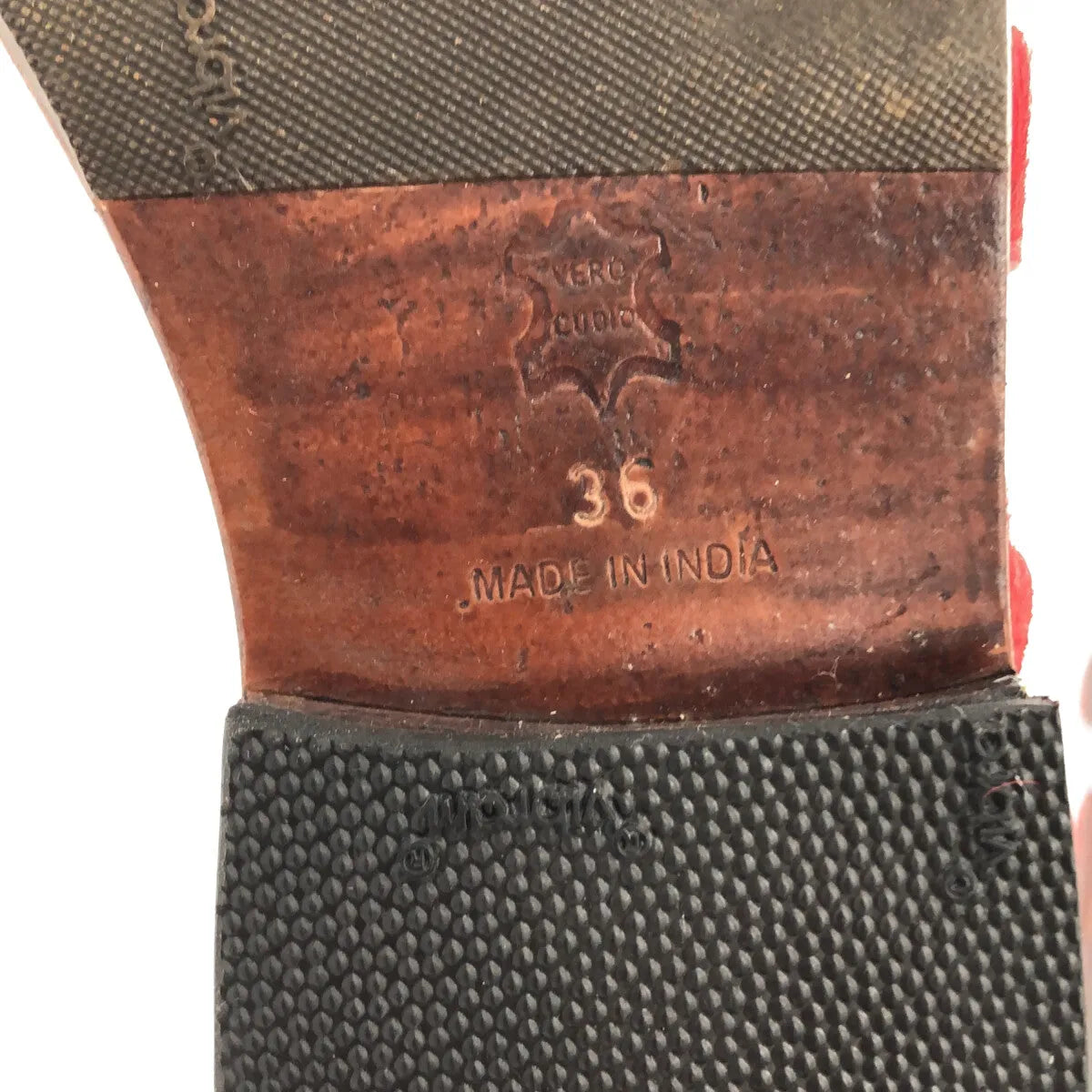 MARNI / マルニ | ハラコレザー サンダル | 36 | レッド | レディース