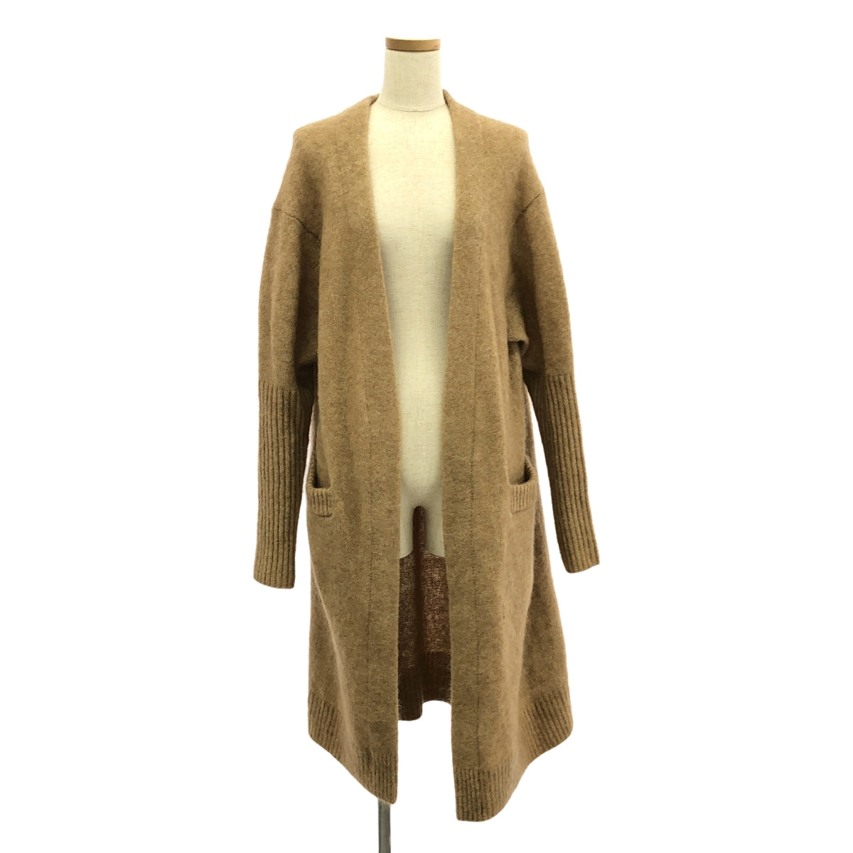 Acne Studios / 여드름 스튜디오 | RAYA MOHAIR 모헤야 니트 롱 카디건 | XS | 브라운 | 여성