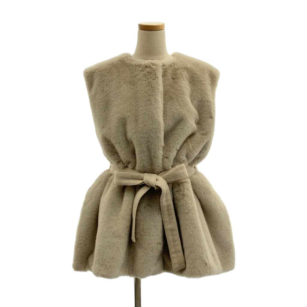 SEVEN TEN by MIHO KAWAHITO | 雙面三穿皮草馬甲 | XS | 女款