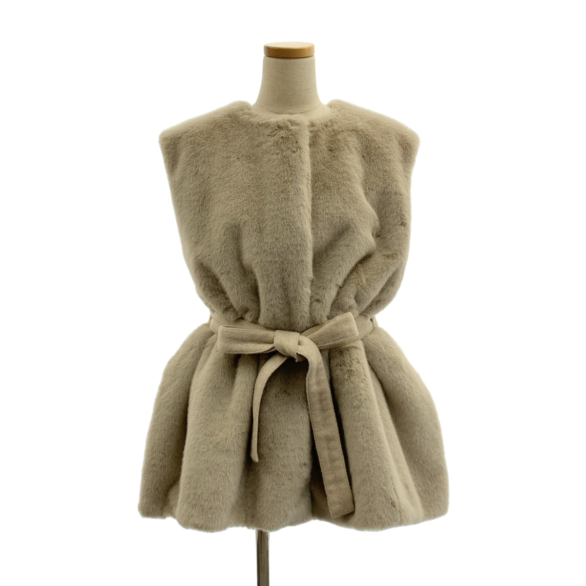 SEVEN TEN by MIHO KAWAHITO | 雙面三穿皮草馬甲 | XS | 女款