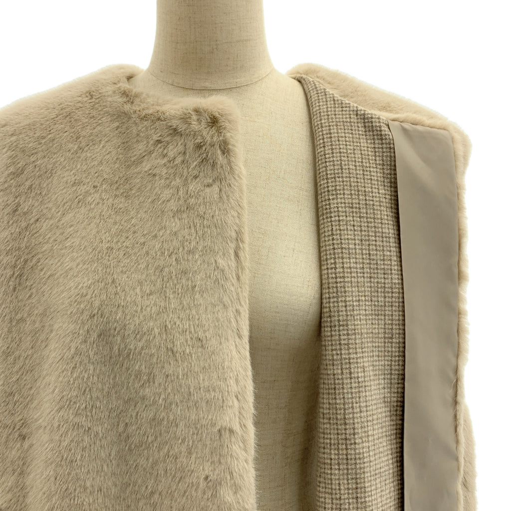 SEVEN TEN by MIHO KAWAHITO | 雙面三穿皮草馬甲 | XS | 女款