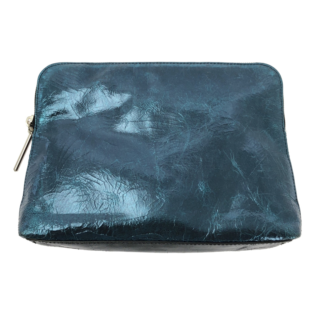 3.1 Phillip Lim / スリーワンフィリップリム | MINUTE COSMETIC ZIP 2トーン クラッチバッグ |