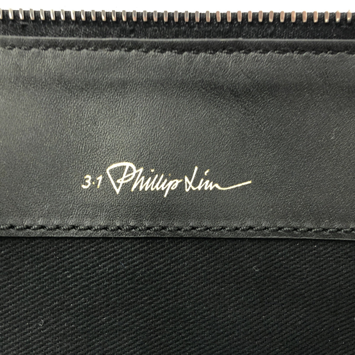 3.1 Phillip Lim / スリーワンフィリップリム | MINUTE COSMETIC ZIP 2トーン クラッチバッグ |
