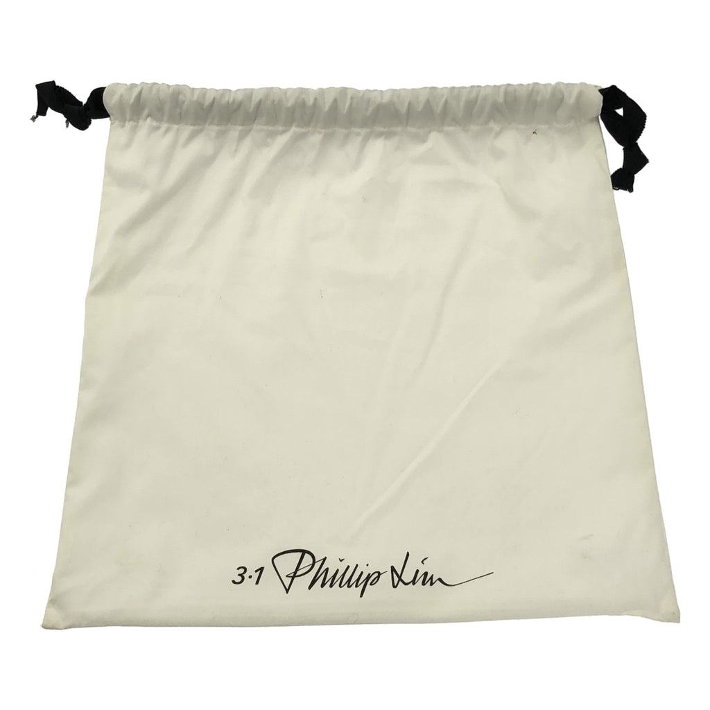 3.1 Phillip Lim / スリーワンフィリップリム | MINUTE COSMETIC ZIP 2トーン クラッチバッグ |