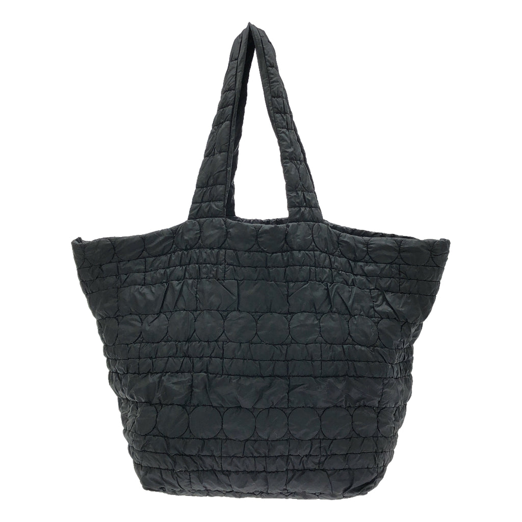 【美品】  DANIELA GREGIS / ダニエラグレジス | big bag / キルティング トートバッグ / 手提げバッグ付き | ブラック | レディース