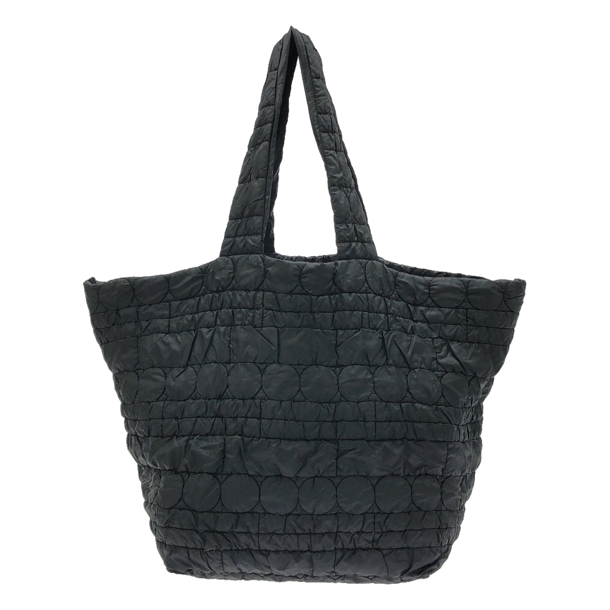 【美品】  DANIELA GREGIS / ダニエラグレジス | big bag / キルティング トートバッグ / 手提げバッグ付き | ブラック | レディース