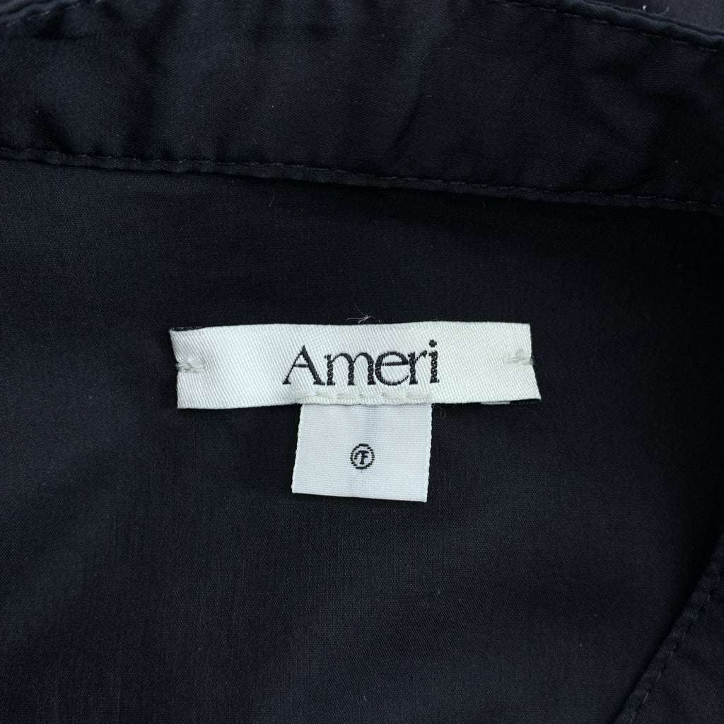 AMERI | 花瓣袖緊湊型襯衫 | F 碼 | 女款