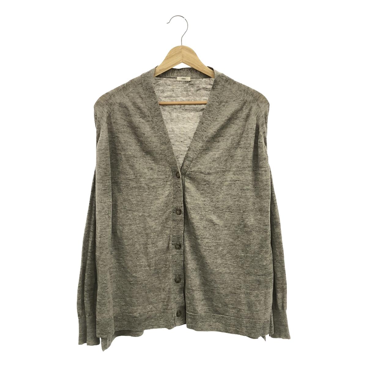 IENA | 2022SS | Pasha Linen Cotton Wide V-neck Cardigan | F | Women's