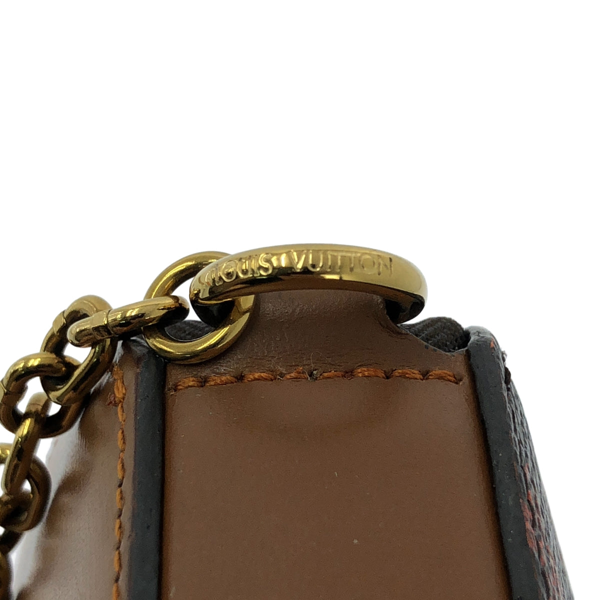 【美品】  Louis Vuitton / ルイヴィトン | M63886 / マイクロ・ボワット・シャポー レザー コインケース ポーチ | ブラウン | レディース