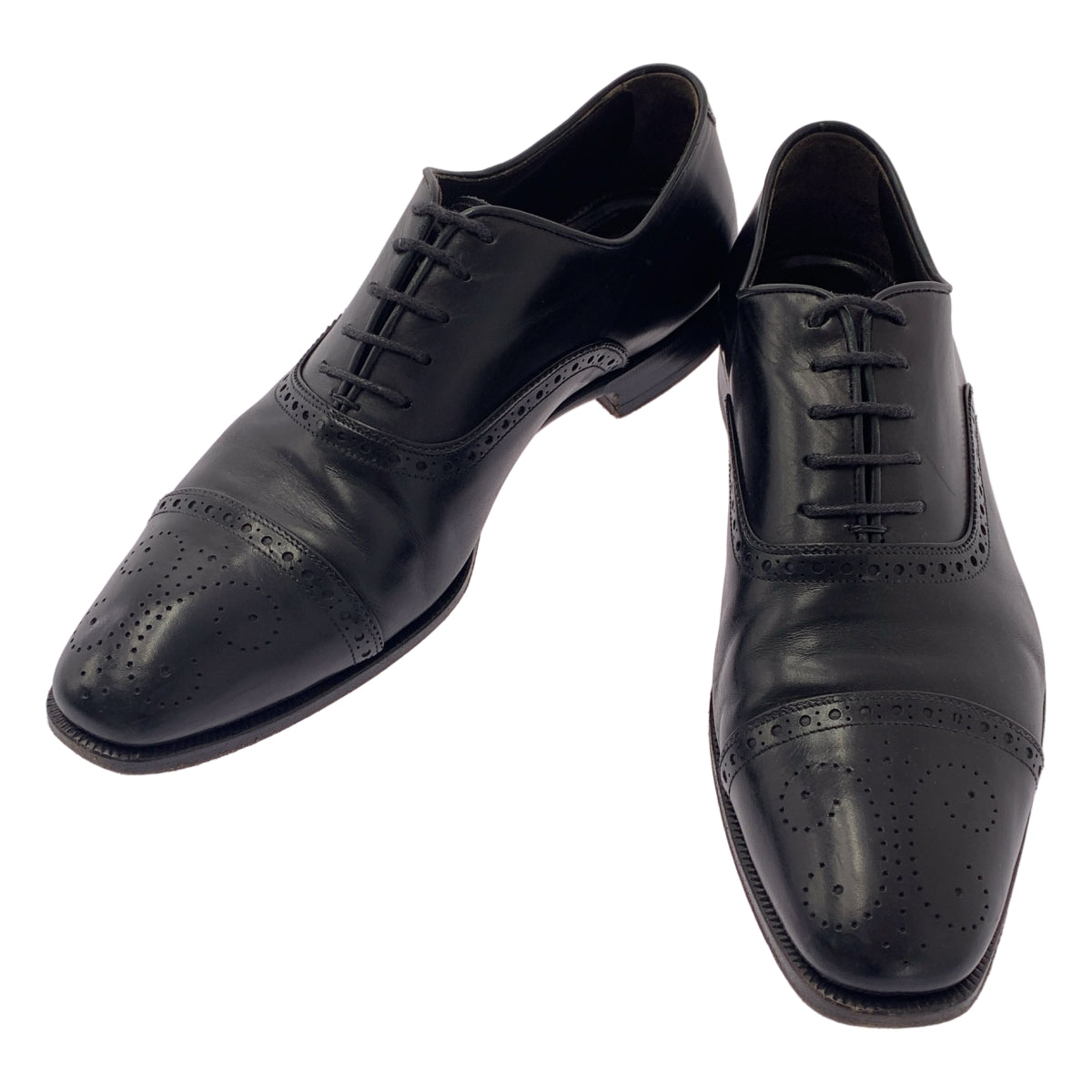 MAXVERRE / マックスヴェッレ | レザー レースアップ ドレスシューズ | 7.5 | メンズ