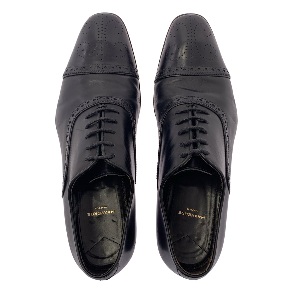 MAXVERRE / マックスヴェッレ | レザー レースアップ ドレスシューズ | 7.5 | メンズ