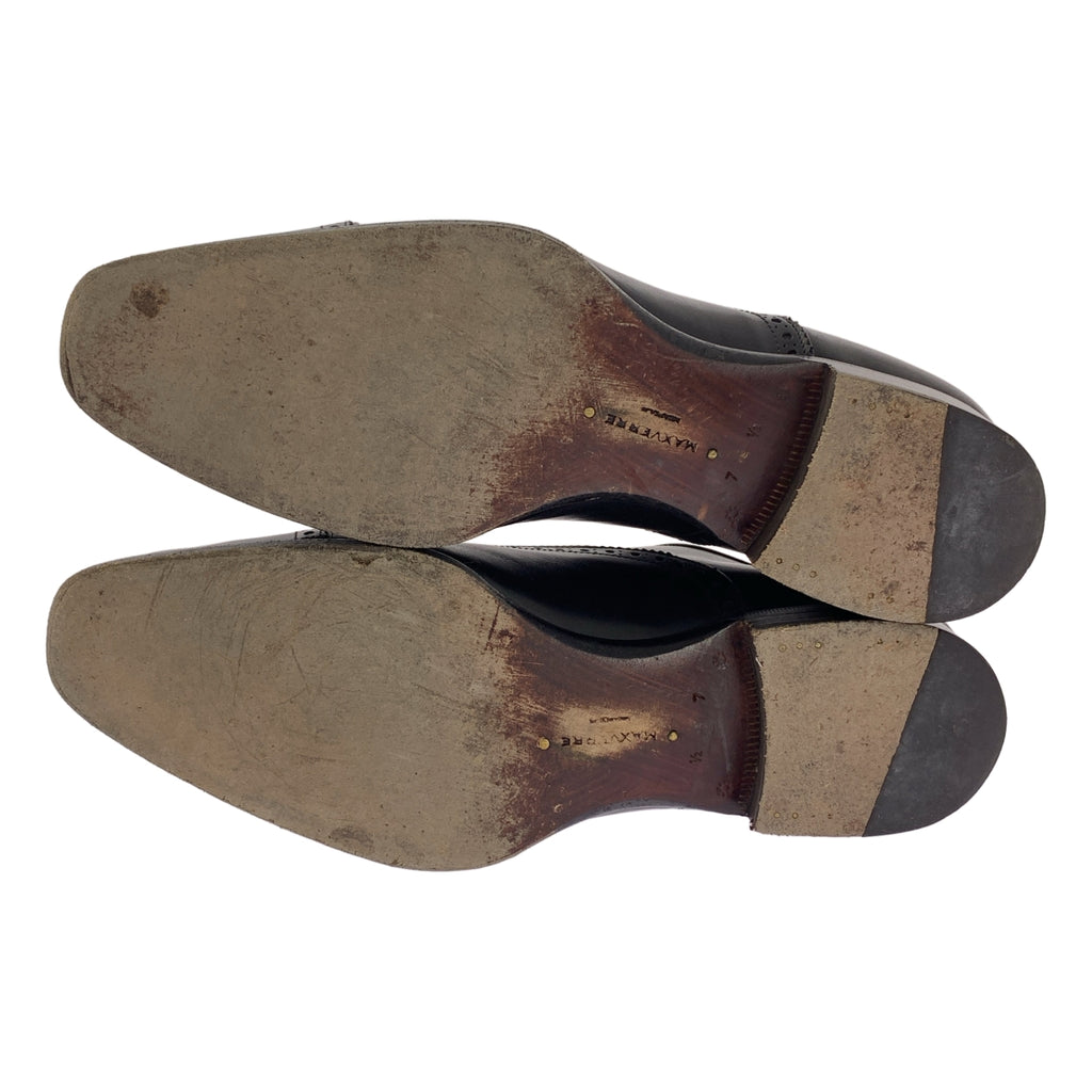 MAXVERRE / マックスヴェッレ | レザー レースアップ ドレスシューズ | 7.5 | メンズ