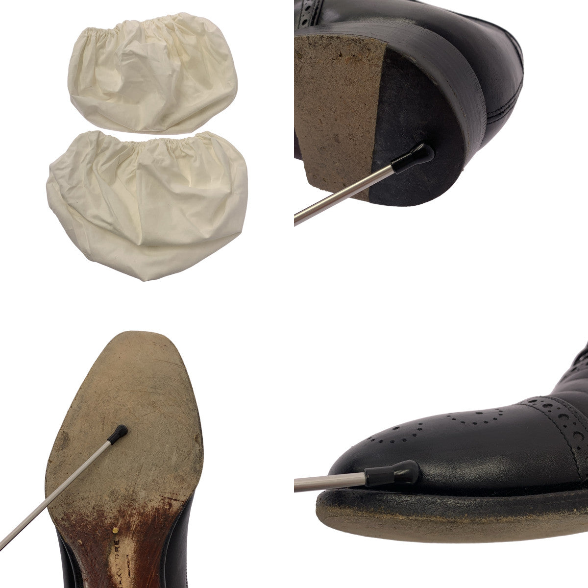 MAXVERRE / マックスヴェッレ | レザー レースアップ ドレスシューズ | 7.5 | メンズ