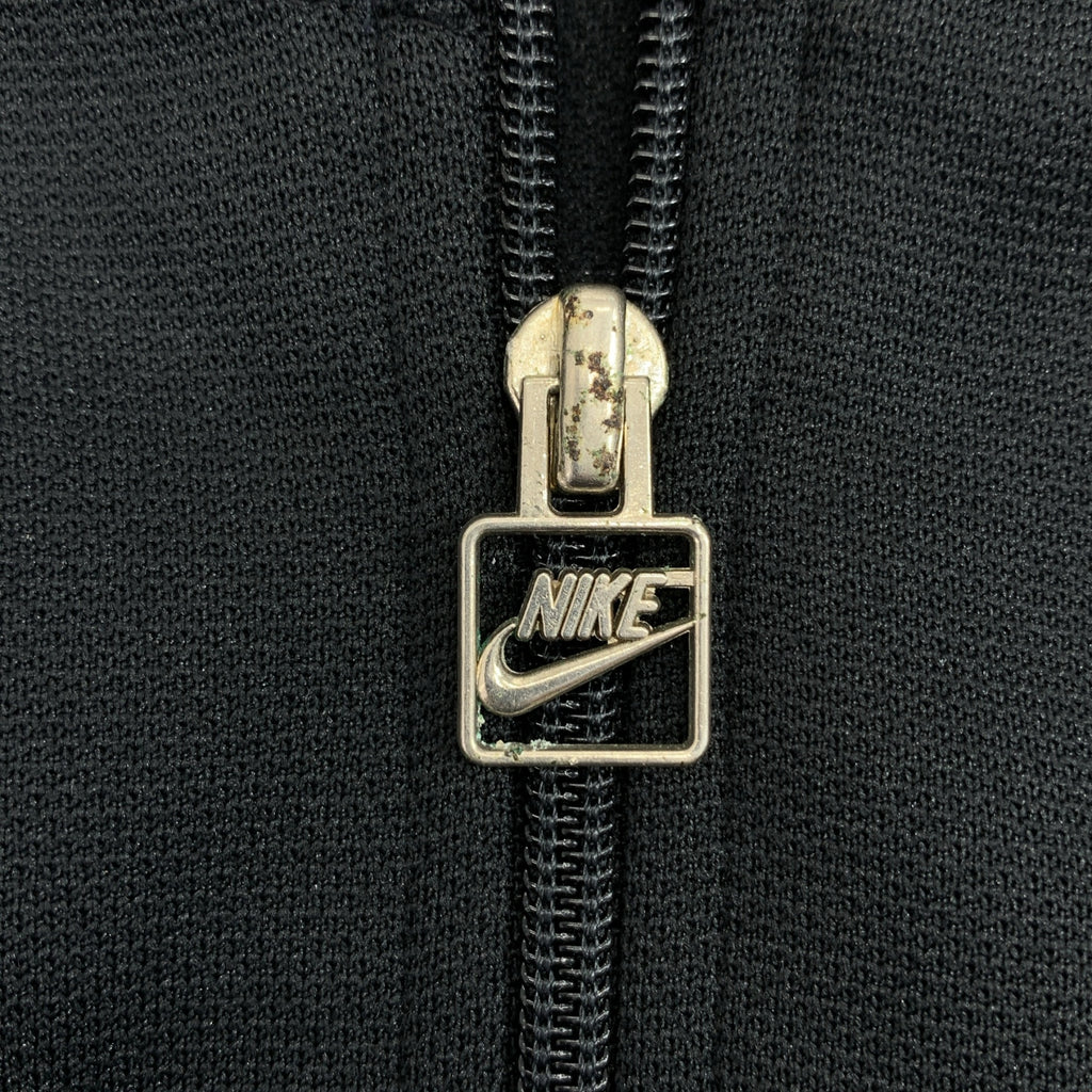 NIKE / ナイキ | 80s ヴィンテージ 紺タグ 袖ライン トラックジャケット | L | ブラック | メンズ
