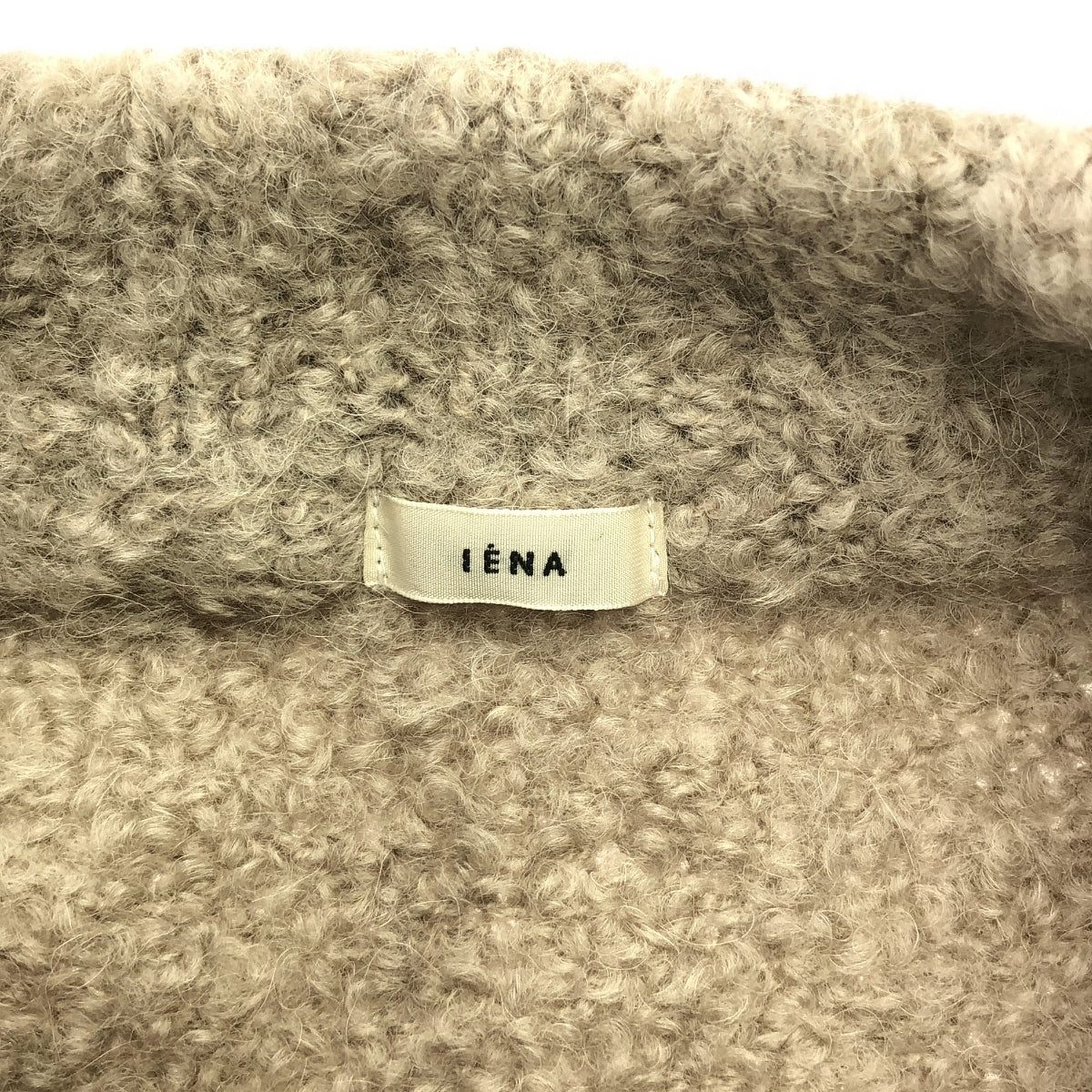 IENA | AP/W 毛圈針織套頭衫 | F | 象牙色 | 女款