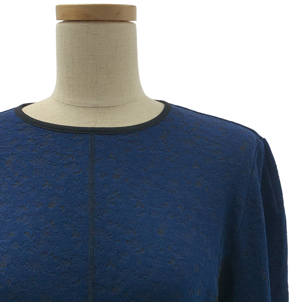 mame kurogouchi ジャガードワンピース Mame Kurogouchi(マメ クロゴウチ)】Floral Jacquard Fraise Stitch