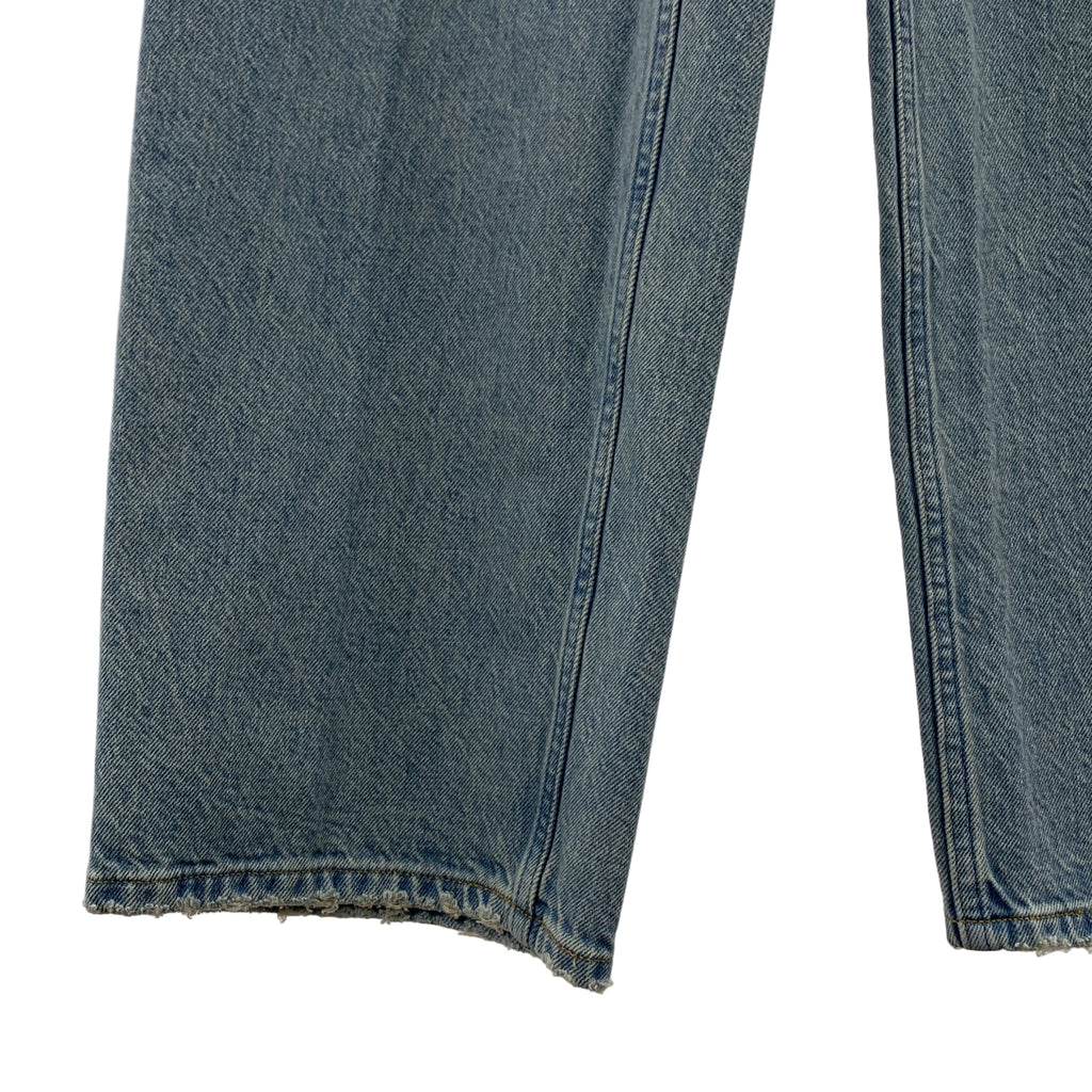 RED CARD / レッドカード | Dakota / ダコタ ダメージ加工 ワイド デニムパンツ | 25 | インディゴブルー | レディース