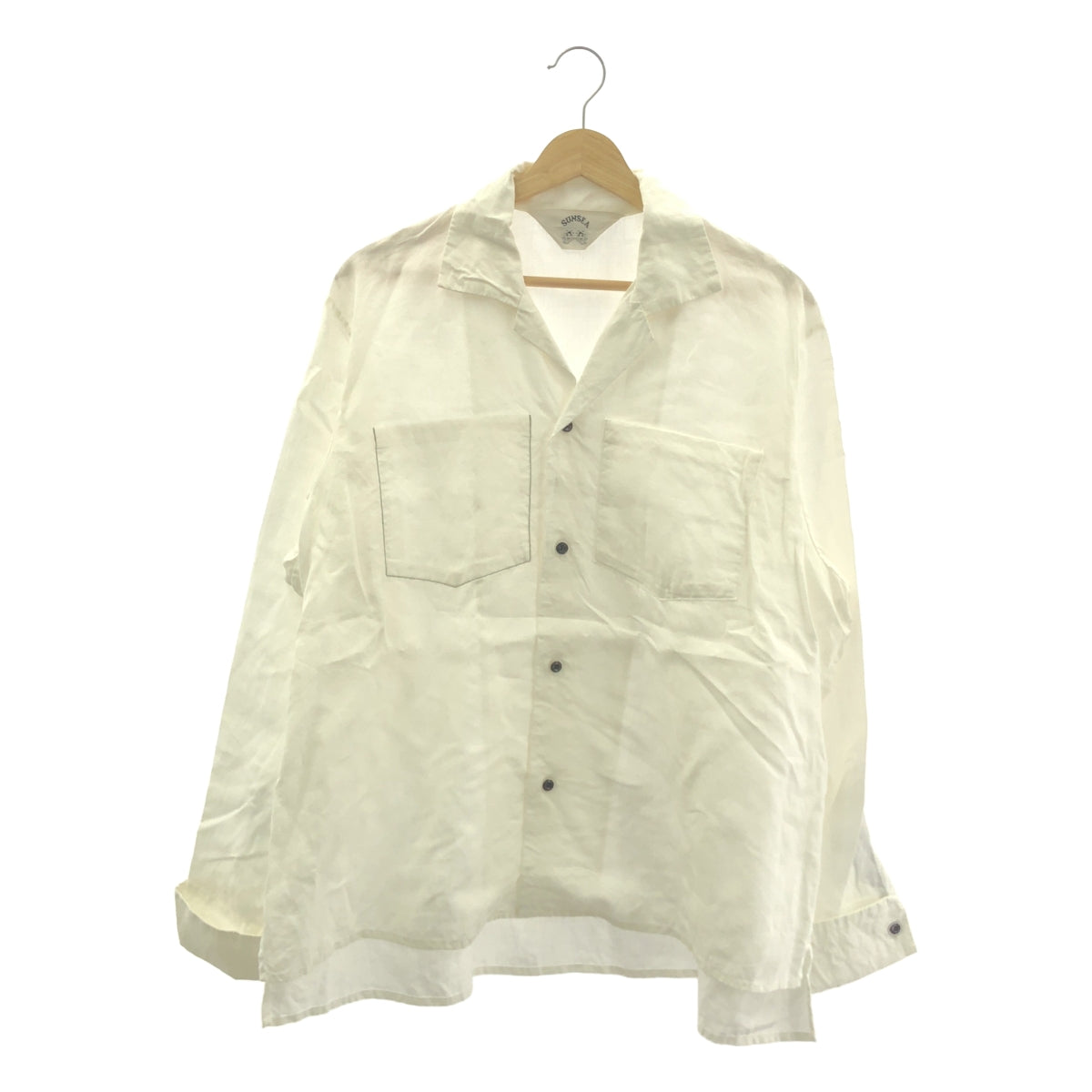 SUNSEA / サンシー | LINEN GIGOLO SHIRT リネン ジゴロシャツ | 2 | メンズ