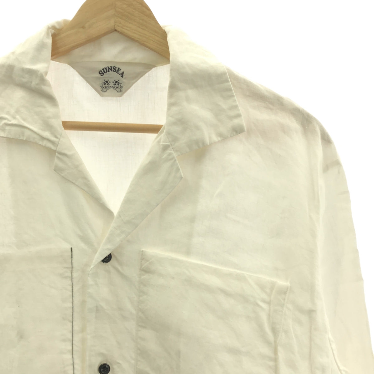 SUNSEA / サンシー | LINEN GIGOLO SHIRT リネン ジゴロシャツ | 2 | メンズ