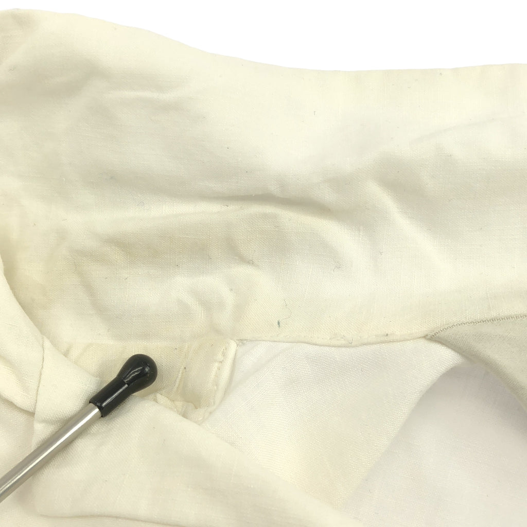 SUNSEA | 亞麻男襯衫 | 2號 | 白色 | 男士