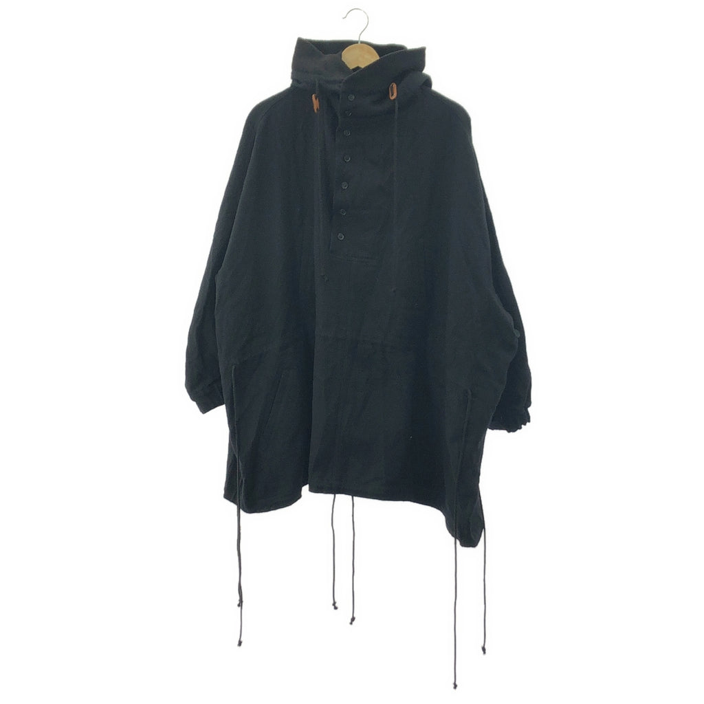 REGULATION Yohji Yamamoto / 레귤레이션 요우지야마모토 | 울 스모그 파커 | 2 | 블랙 | 여성