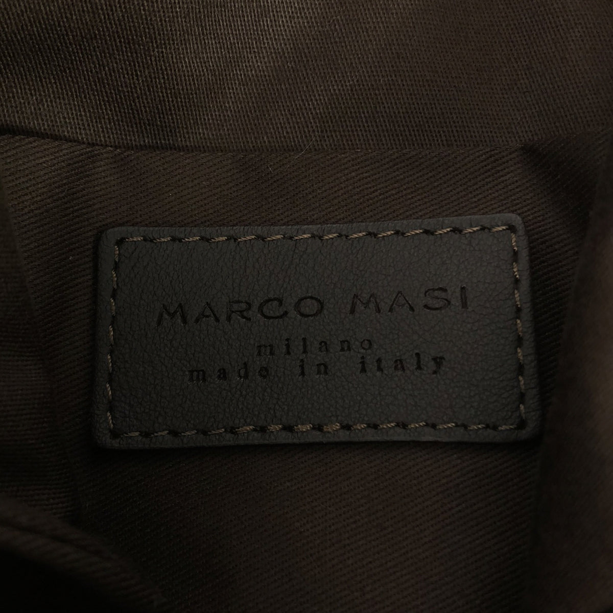 UNITED ARROWS / ユナイテッドアローズ | × green label relaxing MARCO MASI ドロスト バッグ |