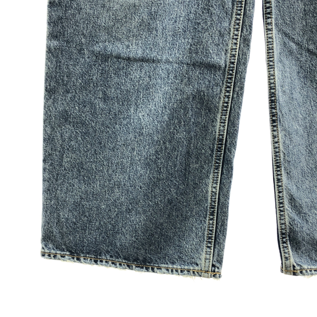 Plage / 플라주 | 2024AW | R'IAM WIDE / 데미지 가공 데님 와이드 팬츠 | 36 | 여성