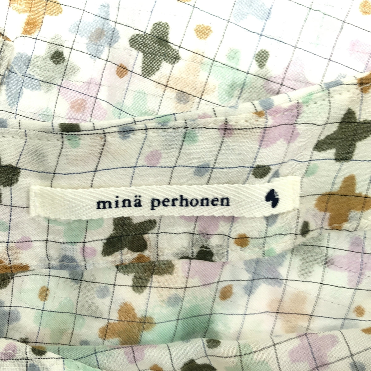 mina perhonen | 2011春夏 | 星形圍籬 / 絲棉全印花襯衫 | 36 | 女款