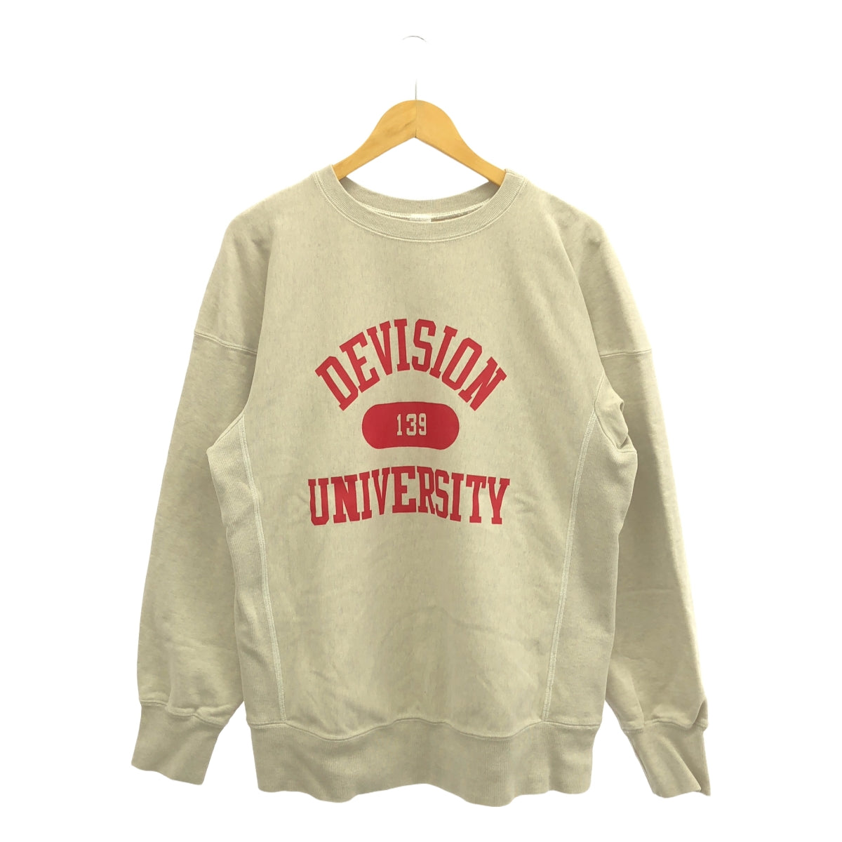 L'Appartement / アパルトモン | 【 STAMMBAUM / シュタンバウム 】 DEVISION CREW NECK SWEAT / カレッジ スウェット | F | グレー | レディース