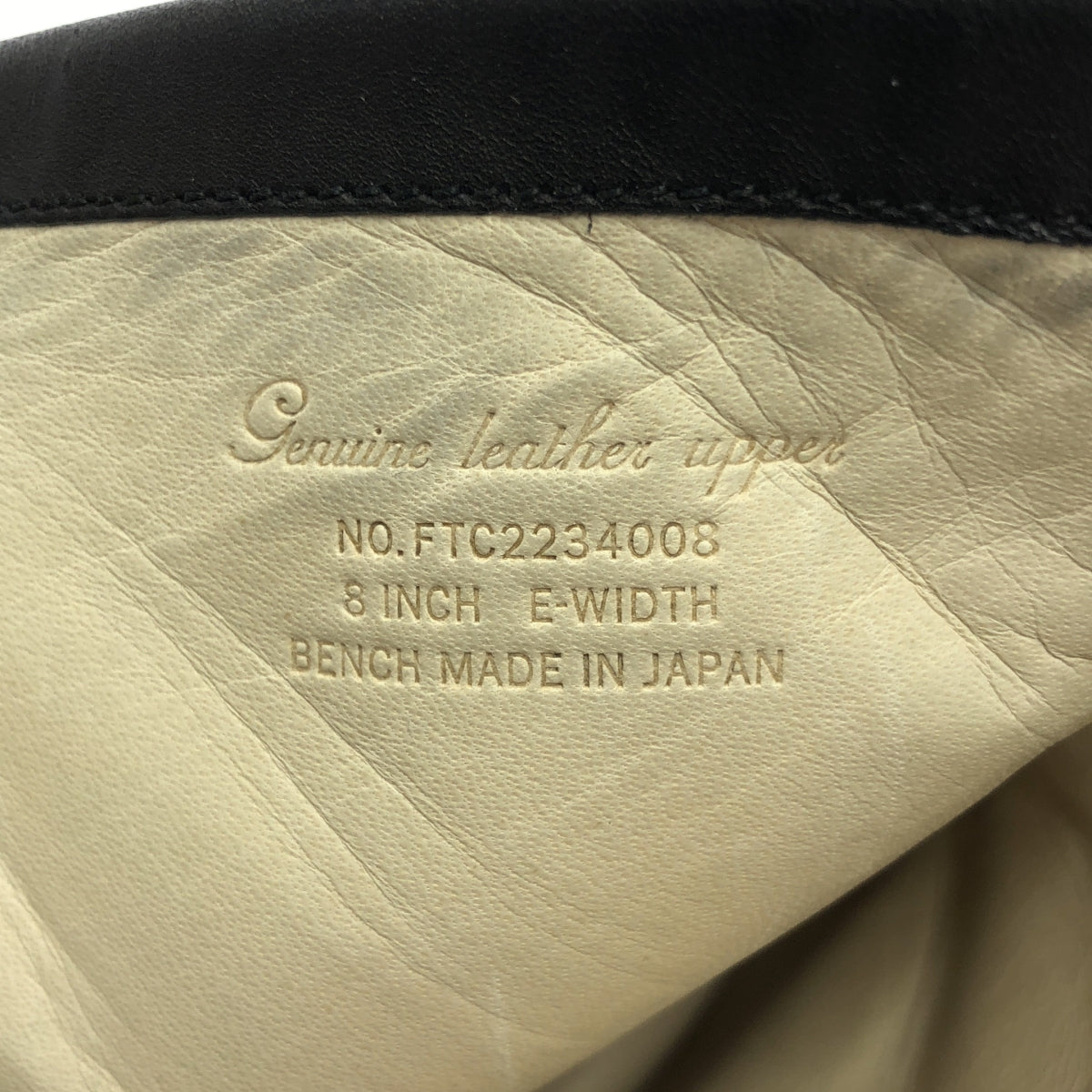 foot the coacher | 2024SS | 斜前拉鍊（鞋底硬度 50）斜前拉鍊皮靴 | 8 吋寬度 | 黑色 | 男款