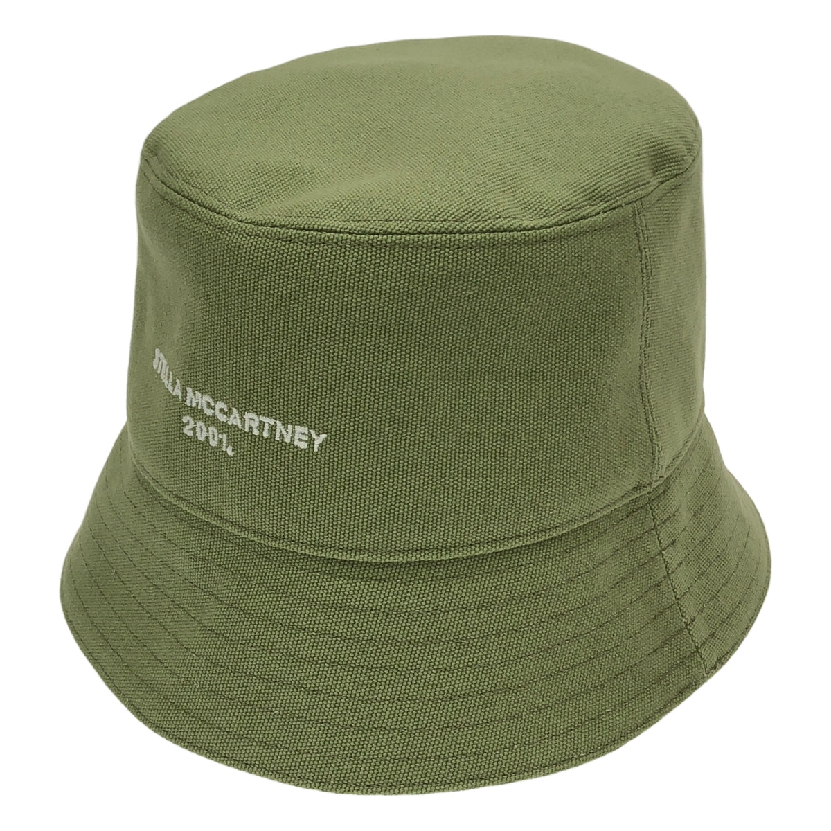 [新品] 史黛拉麥卡尼 |標誌棉質漁夫帽 |卡其色/白色 |女性的