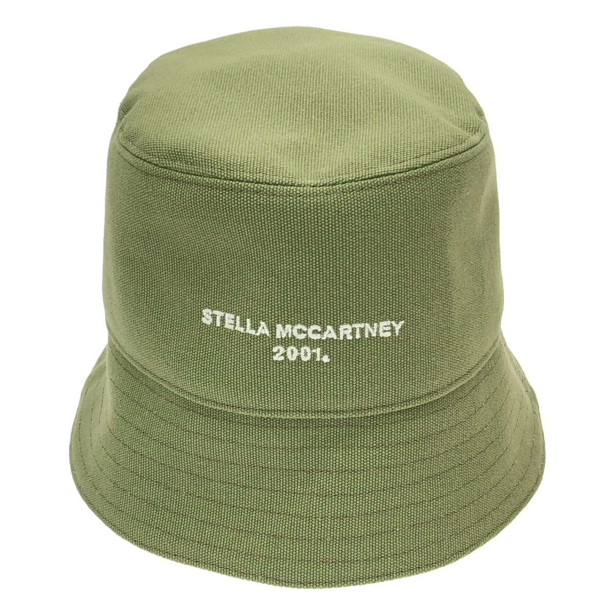 [新品] 史黛拉麥卡尼 |標誌棉質漁夫帽 |卡其色/白色 |女性的