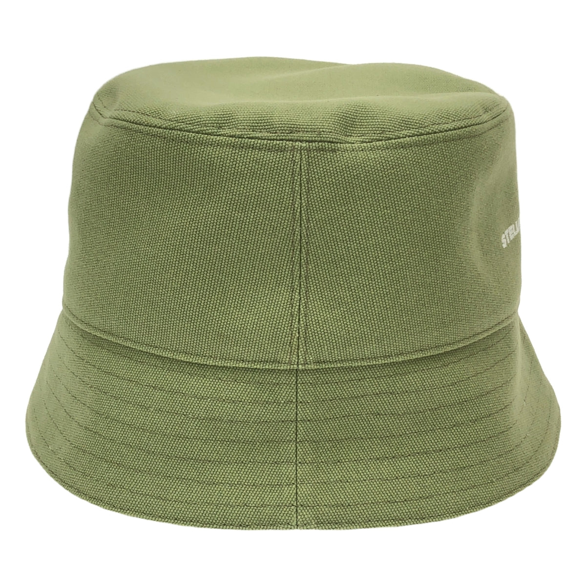 [新品] 史黛拉麥卡尼 |標誌棉質漁夫帽 |卡其色/白色 |女性的