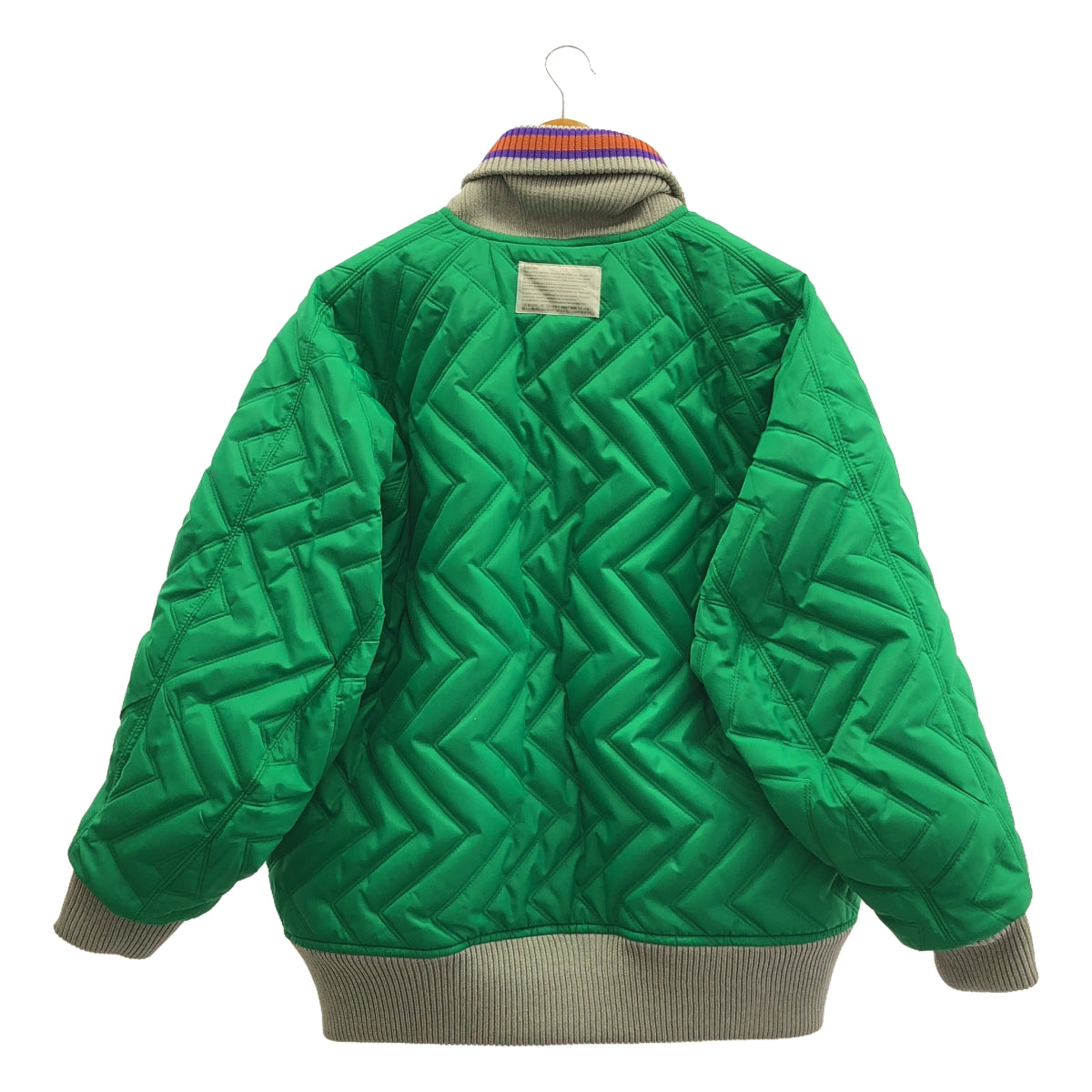 kolor / カラー | 2021AW | EMBLEM JUMPER / リバーシブル ブルゾン スタジャン アワードジャケット | 1 | メンズ