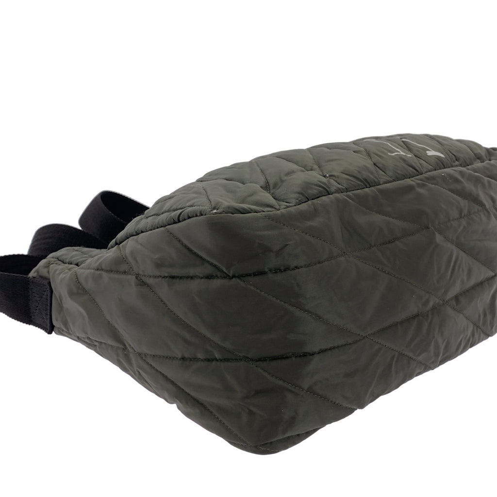 Plan C / 플랜시 | 퀼팅 드로스트링 건착 숄더백 |