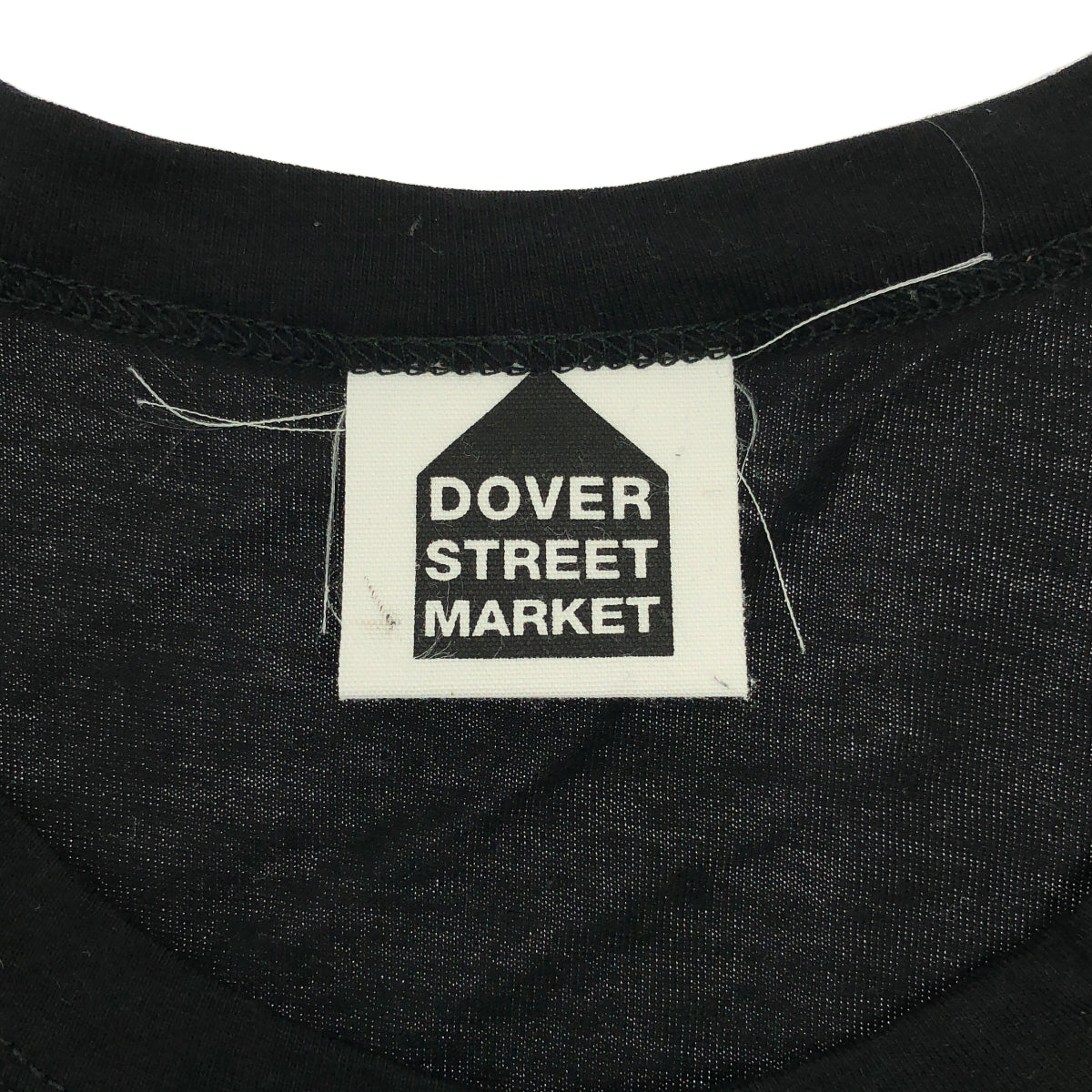 Dover Street Market / ドーバーストリートマーケット | 肉球 プリント クルーネック Tシャツ | L | ブラック / ホワイト | メンズ