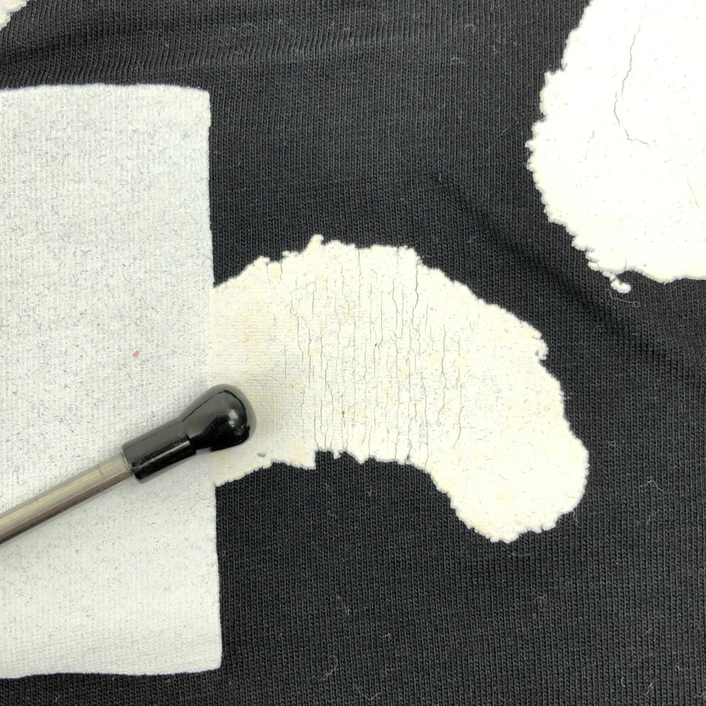 Dover Street Market / ドーバーストリートマーケット | 肉球 プリント クルーネック Tシャツ | L | ブラック / ホワイト | メンズ