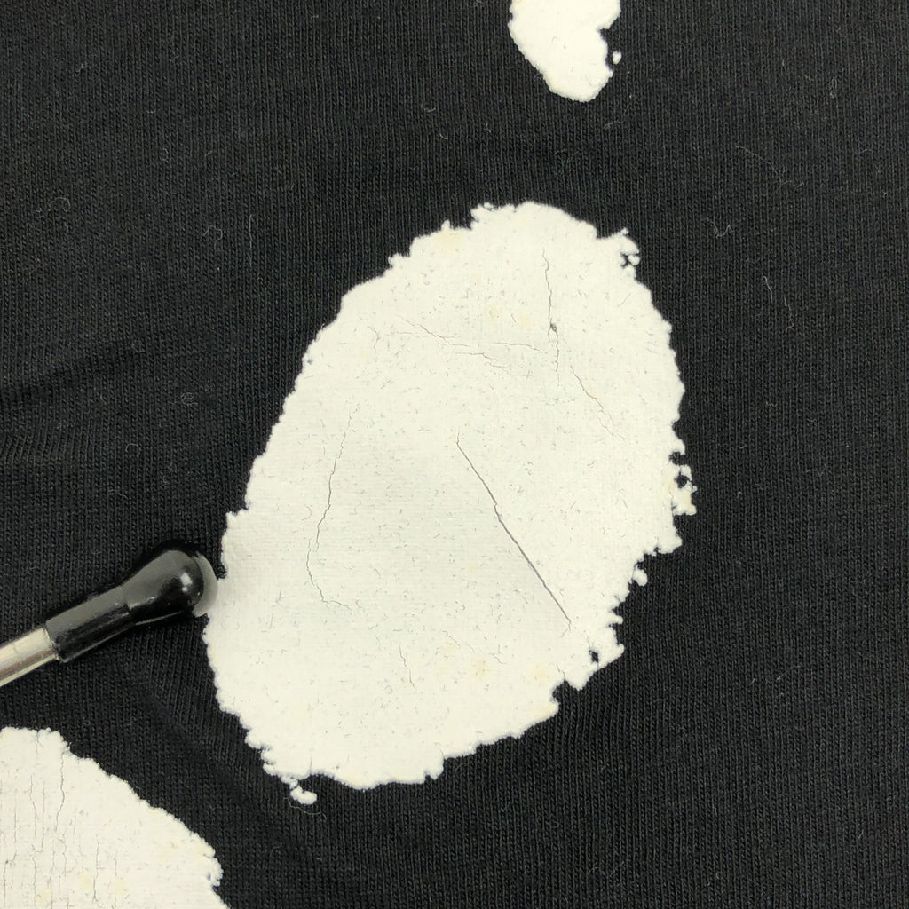 Dover Street Market / ドーバーストリートマーケット | 肉球 プリント クルーネック Tシャツ | L | ブラック / ホワイト | メンズ