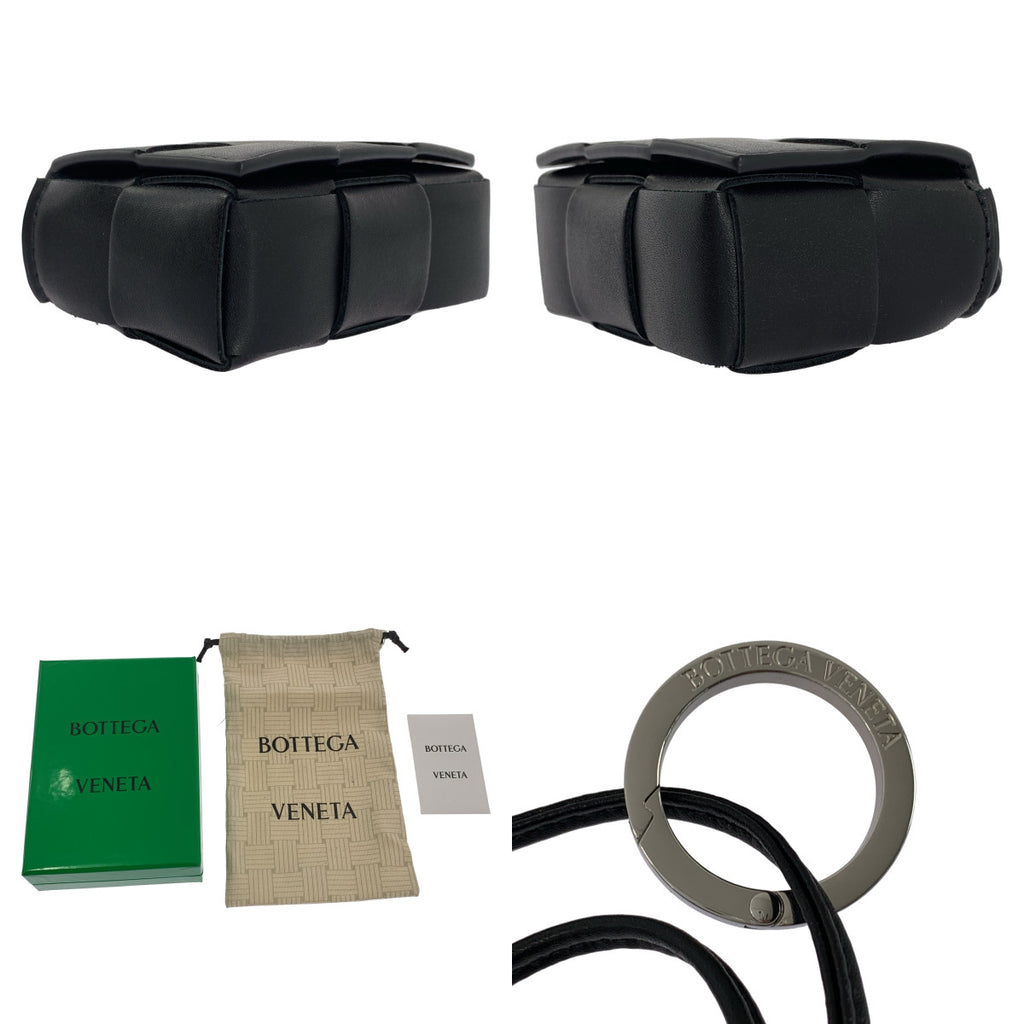 BOTTEGA VENETA / ボッテガヴェネタ | カセット レザー ネックストラップ AirPods ケース |