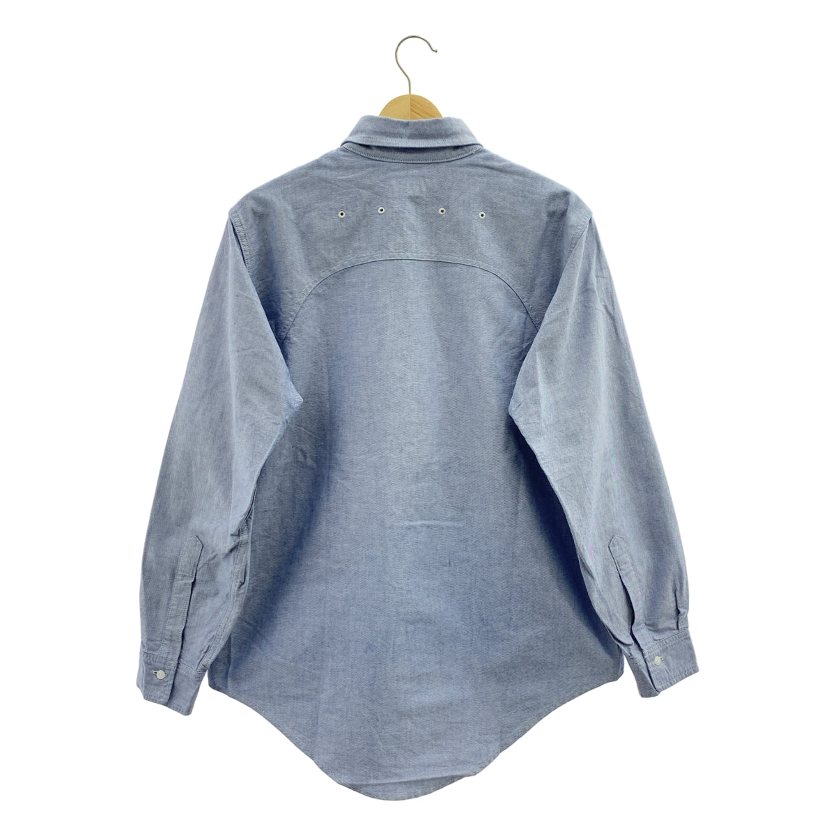 SASSAFRAS | 綠拇指襯衫，牛津布，連結襯衫 | S碼 | 男士