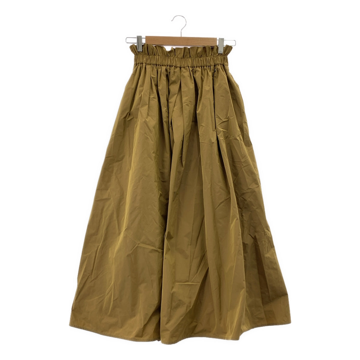 HERNO / 헤르노 | 태프타 게더 플레어 스커트 | 40 | 여성