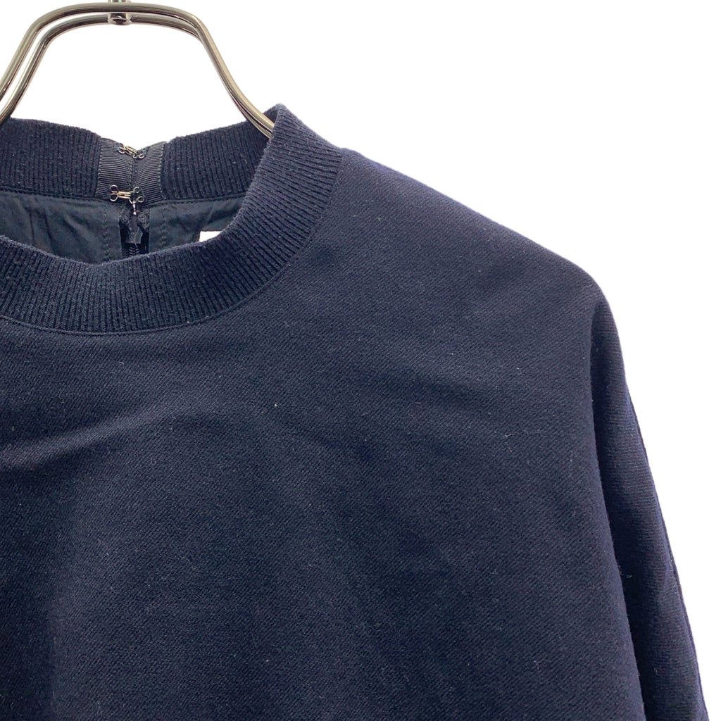 ENFOLD / エンフォルド | LAYERED PULLOVER ウール レイヤード ワンピース | 38 | レディース