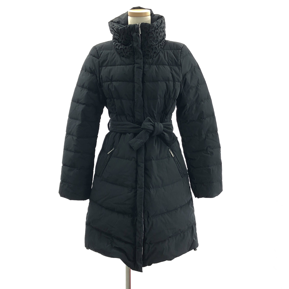 WEEKEND MAX MARA / 주말 맥스 마라 | 컷워크 스탠드 컬러 다운 코트 | 36 |