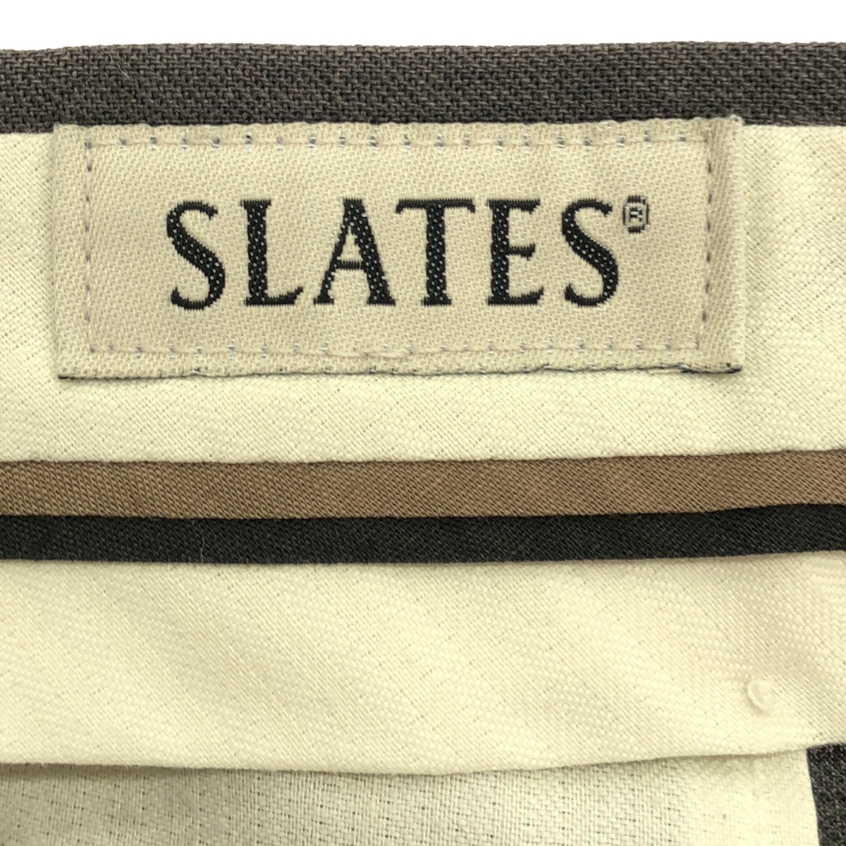 VINTAGE / ヴィンテージ古着 | 90s SLATES スレーツ USA製 ウール混 2タック スラックス | W35 | グレー | メンズ