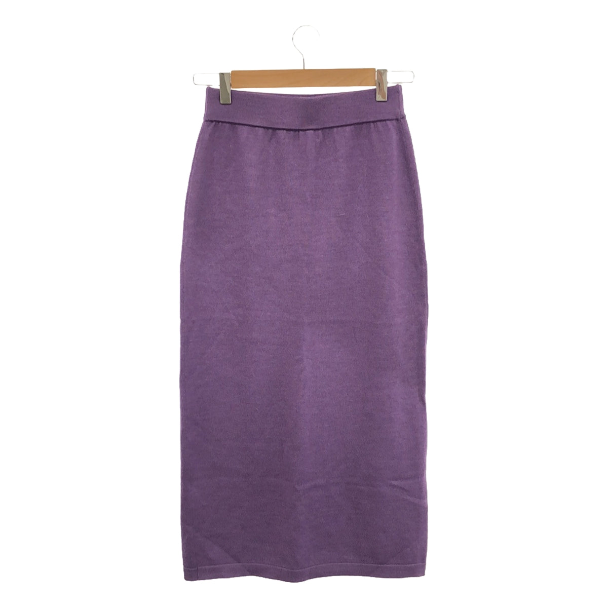 [Good Condition] DEMY BY DEMYLEE | Wool High Gauge Knit Skirt | XS | Purple | Women's