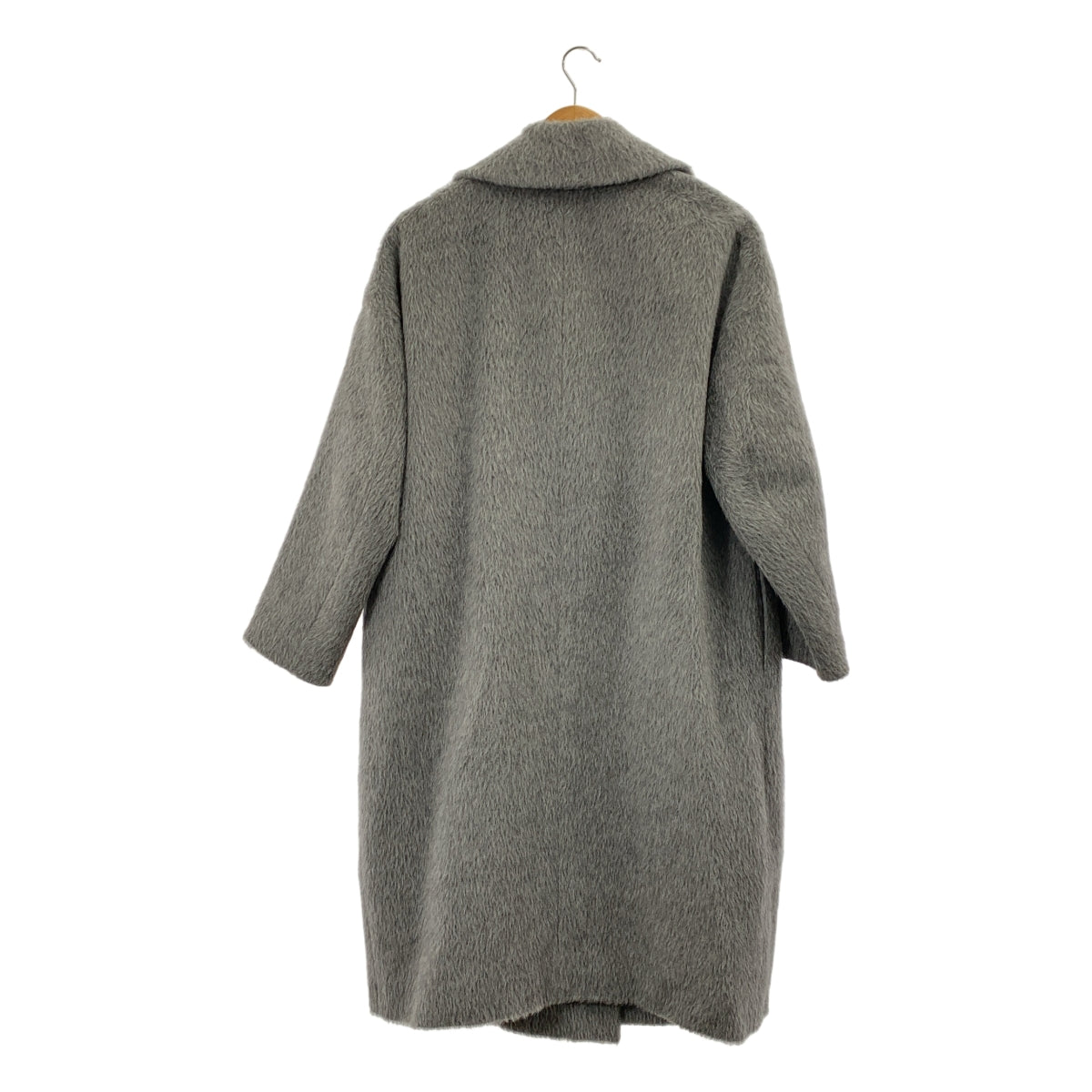 連休中値下げ　ebure エブール　希少スーリーアルパカシャギー　ロングコート ebure / エブール | スーリーアルパカ シャギー チェスターコート | 36