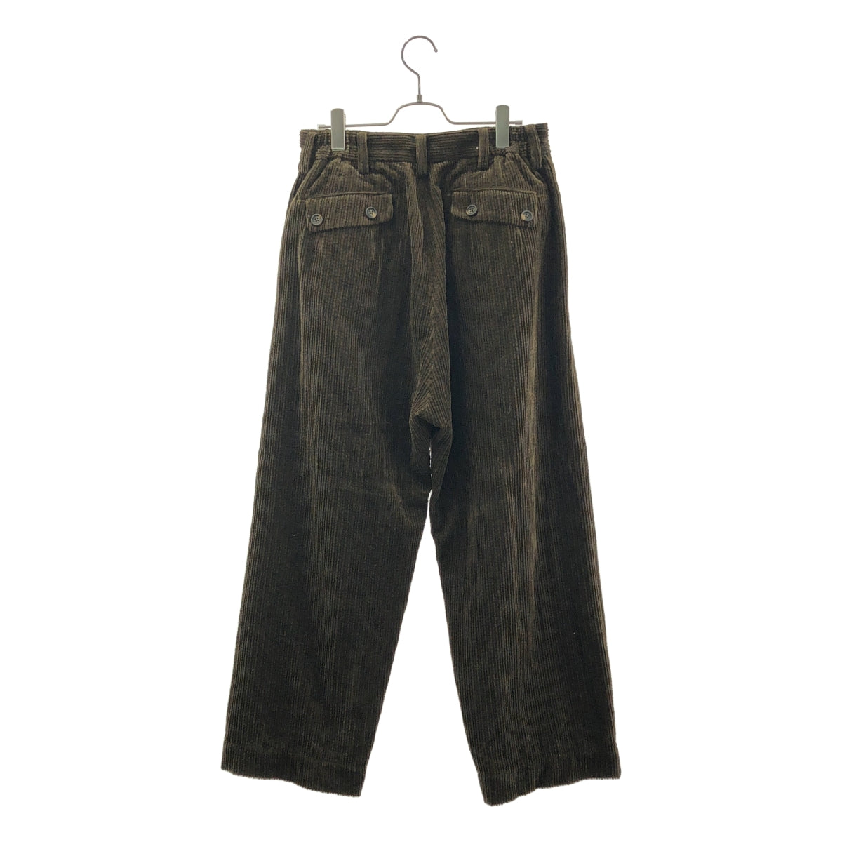 ziggy chen / 지기첸 | CORDUROY FRONT PLEAT TROUSERS / 코듀로이 2 탁 와이드 트라우저즈 팬츠 / 총 안감 | 44 | 맨즈