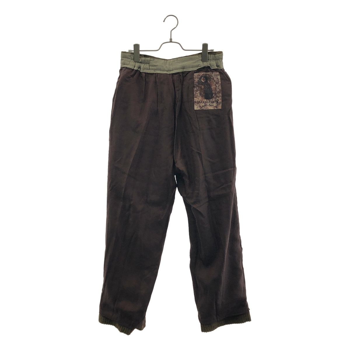 ziggy chen / ジギーチェン | CORDUROY FRONT PLEAT TROUSERS /  コーデュロイ 2タック ワイド トラウザーズ パンツ / 総裏地 | 44 | メンズ